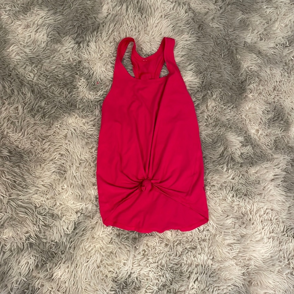 Neon Pink Lululemon Tank